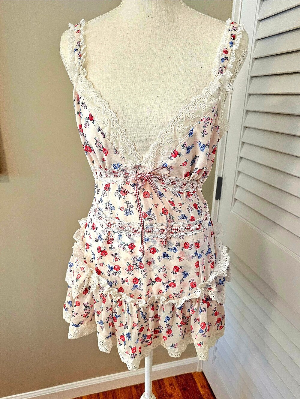 For Love And Lemons Ditsy Day Festival Dress New With Tags! - Picture 11 of 12